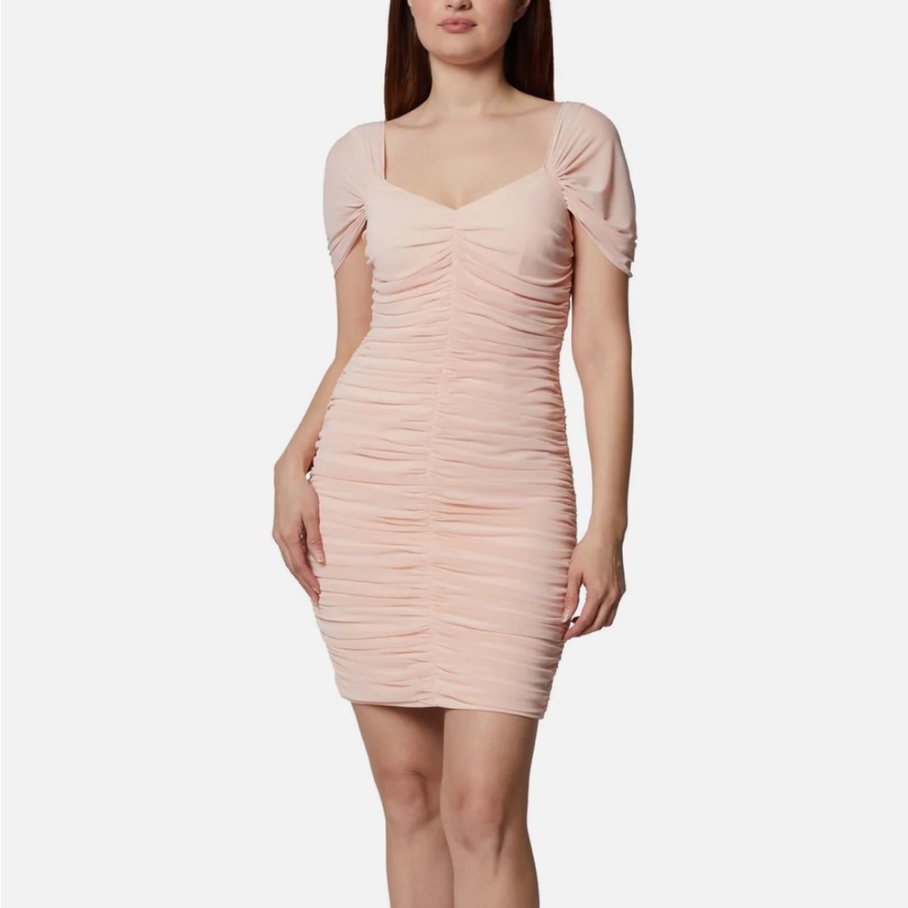 BCBGeneration Blush Party Short Mini Dress